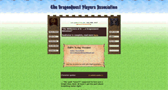 Desktop Screenshot of dragonquest.org