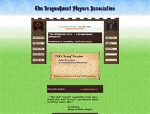Tablet Screenshot of dragonquest.org